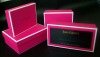 printed colorful paper cosmetic box