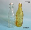 1000ml spraying color glass drinking bottle TY25