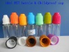 10ML Green Child-proof cap& white common cap PET drop bottle 100pc/lots EYE DROPS,e-cig oil