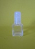 10ml small square glass nail polish bottle