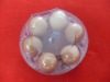 12-Chicken-Eggs Box disposable transparent PET blister clamshell degradable no-harm non-toxic