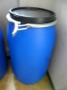 125L open top calcium chloride blowing packing plastic barrel
