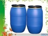 125l blue open top plastic drum with cover