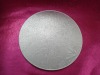 12mm round silver cake drums