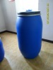 135L open top chemical packing plastic barrel