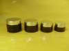 15g-50g amber cosmetic jars