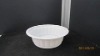 160ml disposable white pp plastic food bowl