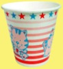 18 oz hot drinking cartoon paper cup