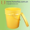 18L yellow plastic paint pail