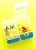 2 compartment pill box