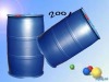 200Lsingle layer double ring blue plastic drum