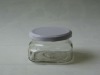 200ML Square Glass Jar For Syrup