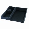 2011 new design leather tray