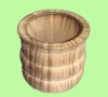 2011 new design wooden garden pot