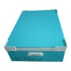 2011 new style handle compressive resistance plastic Container box with lid(YF4009)
