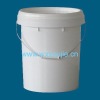 20L (5 gllon)plastic round bucket with handle for liquid