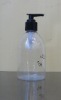 250ml clear pet bottle with black sprayer