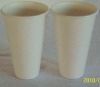 250ml single wall white paper cup