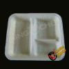 3 compartment fast food box/tray