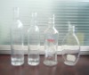 375ml screw top clear glass alcohol bottle / high quality glass alcohol bottle(sc-050)