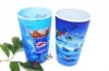 3D lenticular cup/3D cup material is  PP
