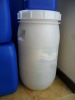 40L HDPE white plastic bucket