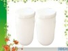40L White Open Top Plastic Drum With Cover