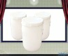 40l White Open Top High Quality Plastic Drum With Cover