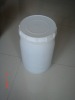 40L open top white color plastic barrel