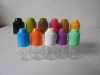 5/10ML PET Small Size Eye Drop Container  Purple Childproof cap 11 colors : blue,orange,green,yellow ,white,etc