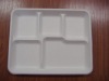 5 COMPARTMENTS LUNCH TRAY