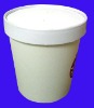 500ml Paper food container with paper lid