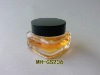 50ML Squared glass cosmetic jar with lid