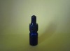 5ml blue glass essential oil bottle