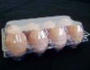 6 holes disposable egg tray container