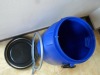 60L plastic barrel with safety pin
