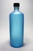 720ml blue frost glass liqour bottle