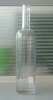750ml screw top clear glass alcohol bottle / high quality glass alcohol bottle(sc-042)