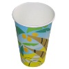 9oz 250ml disposable paper cup for hot and cold drink