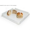Acrylic tray for bread with lid / perspex pastry tray / french fries tray / chips storage tray