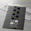 Clear Business  Spot UV  Card