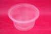 Clear Round Plastic Food Container