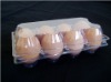Clear clamshell for packing egg