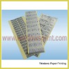 Color Printed Paper Barcode