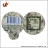 Commodity printed hang tag paper for cosmetic