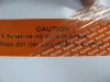 Customized Tamper Evident Labels