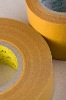 DOUBLE-SIDED FIBER GLASS CLOTH TAPE 303C providing self-adhesion to foam,aluminium board and wood decoration;as sealing strips