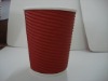 Disposable Double Wall Ripple Paper Cup