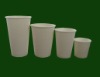 Disposable Single-wall White  Paper Cup
