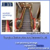 Escalator advertising film